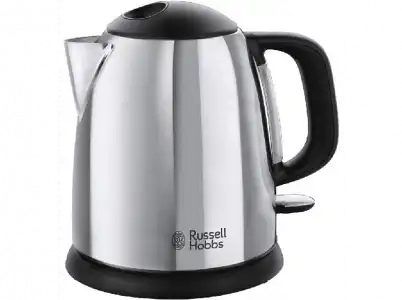 Hervidor de agua - Russell Hobbs 24990-70, acero inoxidable, 1 L, 2200 W