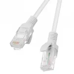 Lanberg Cable de Red RJ45 UTP Cat.6 15m Gris