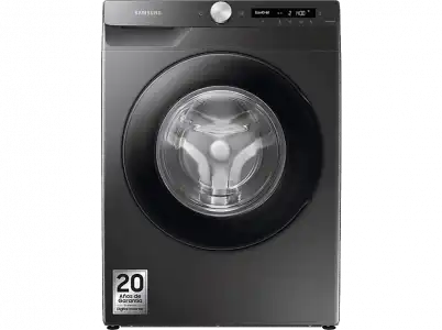 Lavadora carga frontal - Samsung WW90T534DAN/S3, 9kg, 1400rpm, Auto-dosificación, EcoBubble™, Grafito