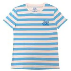 Mr Wonderful Camiseta Queen of everything rosa y azul talla L