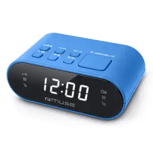 Muse - Radio Reloj Muse M-10 Azul.