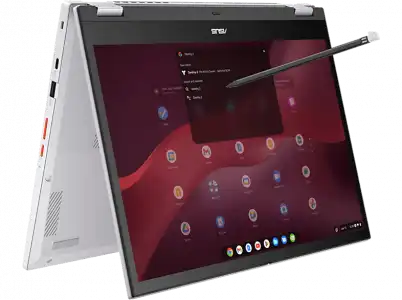 Portátil - ASUS Chromebook Vibe CX34 Flip CX3401FBA-N90030, 14" WUXGA, Intel® Core™ i5-1235U, 8GB RAM, 256GB SSD, Iris® Xe Graphics, ChromeOS