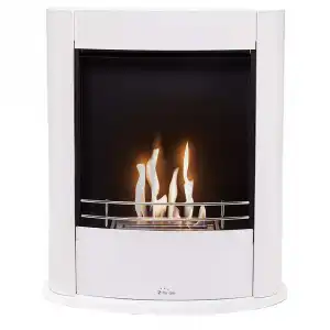 Purline Tantalo Biochimenea de Suelo 2.5kW Blanco