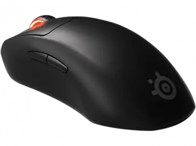 Ratón gaming - SteelSeries Prime Wireless, Inalámbrico, 18000 ppp, Aceleración 40G, Sensor TrueMove Air, Negro