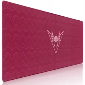 Valk Gaming Mousepad XXL Alfombrilla Gaming Tela 80x30cm Roja