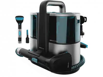 Aspirador sin bolsa - Cecotec Conga 4000 Carpet&Spot Clean XL, Tapicerías, 3en1, 400 W, Depósito 1 L, agua sucia 0.85L, Dark