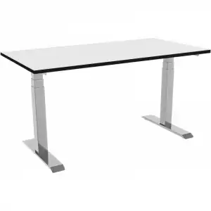 Celexon eAdjust-58123 Escritorio Elevable Eléctrico Regulable 125x75 cm Blanco