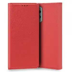 Cool Funda Flip Cover Liso Rojo para Samsung Galaxy A73 5G A736