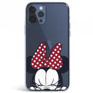 Funda Oficial Clásicos de Disney Minnie Cara para iPhone 12 Pro