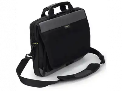 Maletín para portátil - Targus CityGear 12"-14" Slim Topload, Negro