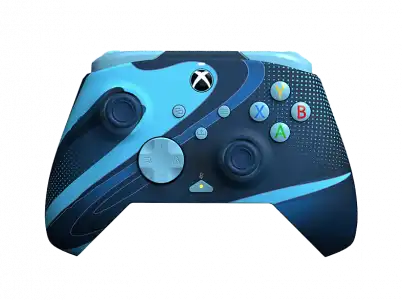 Mando - PDP Xbox Series X Rematch Wired Controller, Para Series, Cable, Glow Blue Tide