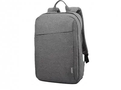 Mochila para portátil - Lenovo B210, 15.6", Con cremallera, Poliéster, Gris