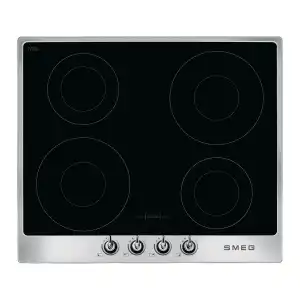 Smeg - Placa Inducción 4 Zonas De Cocción - SI964XM