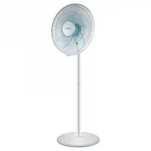 Sogo Ventilador de Pie 50W Blanco