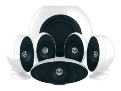 Altavoces KEF 3005  High Gloss 5.1 blancos