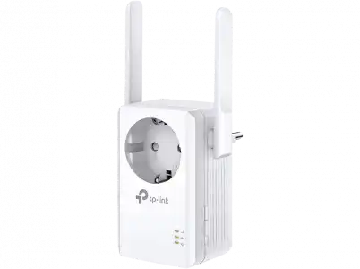 Amplificador WiFi - TP-Link WA860RE, Extensor de Cobertura Wi-Fi, 300 mbps, Enchufe, 2 Antenas, Blanco