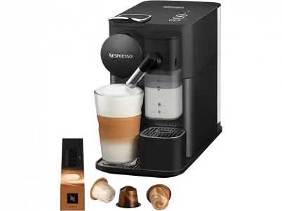 Cafetera de cápsulas – Nespresso De'Longhi Lattissima One EN510.B, 1450 W, 19 bar, Negro