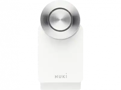 Cerradura electrónica - Nuki Smart Lock 3.0 Pro, Inteligente, WiFi, Abrepuertas, Control remoto, Blanco