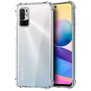 Cool Funda AntiShock Transparente para Xiaomi Redmi Note 10 5G/Pocophone M3 Pro 5G