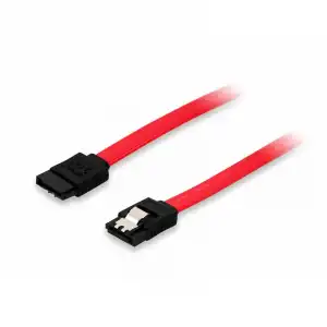 Equip Cable SATA Con Clip de Seguridad 7 Pin Macho/Macho 50cm