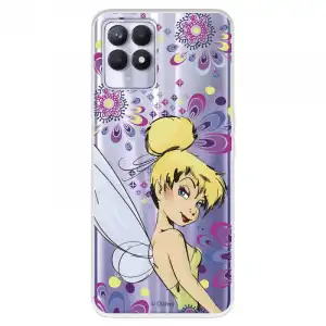 Funda Para Realme C11 2021 Oficial De Disney Campanilla Flores - Peter Pan