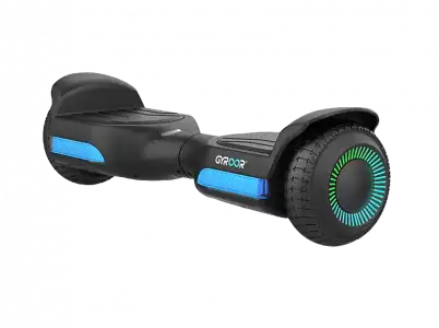 Hoverboard - Gyroor Scope, Infantil, Auto balanceado, 10km/h, Peso máx. 80 kg, , Azul y negro