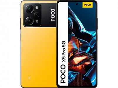 Móvil - Pocophone X5 Pro, Amarillo, 256 GB, 8 GB RAM, 6.67" FHD+ Flow AMOLED DotDisplay, Snapdragon® 778G, 5000 mAh, Android