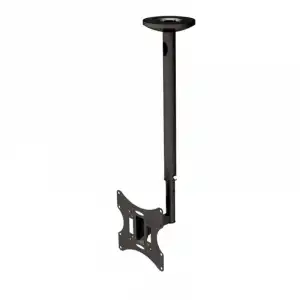 NewStar Soporte de Techo Ajustable para TV 10-40" VESA 200x200 Máx 30Kg Negro