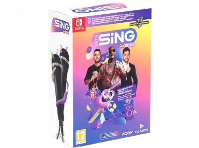 Nintendo Switch Let´s Sing 2024 + 2 Micro