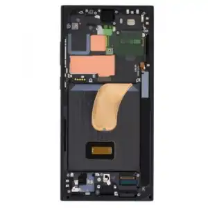 Pantalla Oficial Para Samsung S23 Ultra Cristal Táctil Y Chasis Negro Phantom