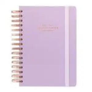 Agenda escolar 2023/2024 Kokonote A5 día por página 12 meses Lilac Sunset