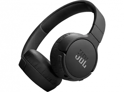 Auriculares inalámbricos - JBL Tune 670 NC, Supraaurales, Cancelación de ruido, Plegables, Hasta 70h, Negro