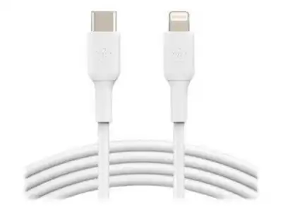 Cable Belkin Lightning - USB-C 1 m Blanco