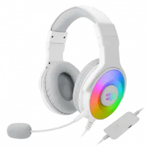 Cascos Gaming Blancos H350w Pandora Rgb