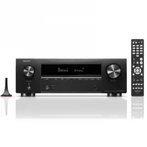 Denon AVR-X1800H Receptor AV 8K 3D 7.2/5.2.2 con Dolby Atmos y DTS:X Negro