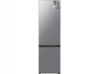 Frigorífico combi - Samsung BESPOKE SMART RB38A7CGTS9/EF, No Frost, 203 cm, 387l, Twin Cooling Plus™, 10% extra de eficiencia energética, Inox