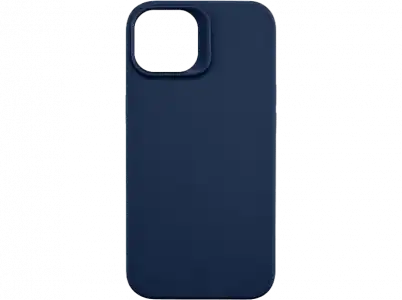 Funda - CellularLine SENSATIONIPH14B, Para Apple iPhone 14, Trasera, Silicona, Azul