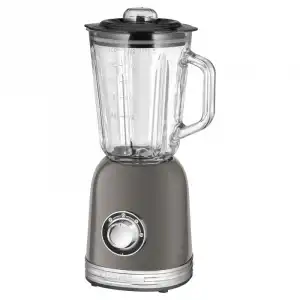 ProfiCook UM 1195 Batidora de Vaso con Jarra de Cristal 1.5L 800W Gris