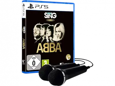 PS5 Let's Sing ABBA + 2 micrófonos