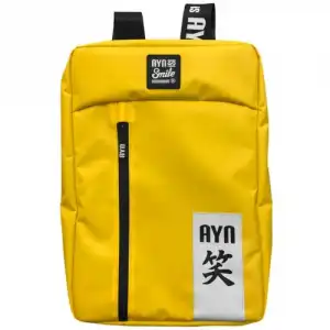 Smile Akira Mochila para Portátil hasta 16" Impermeable Antirrobo Amarilla