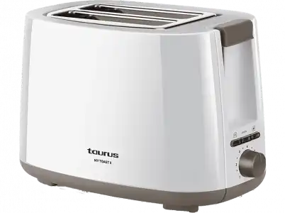 Tostadora - Taurus Mytoast II, 3 funciones, 7 niveles, 2 rebanadas, 750 W, Inox