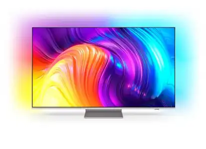 Tv led 55'' philips 55pus8807 4k uhd hdr10+ smart tv ambilight 120hz