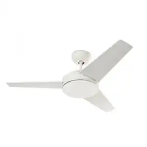 Ventilador De Techo Wingy Blanco Aspas Reversibles 101.6cm Motor Ac Leds-c4 Ve-0004-bla Blanco 220-240v Ac