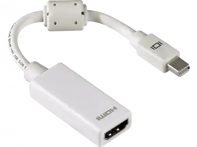 Adaptador - ISY IMD-3000, MiniDisplayPort a HDMI, Blanco