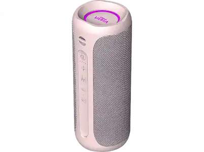 Altavoz inalámbrico - Vieta Pro Goody 2, True Wireless, 12h, 25 W, IPX7, FM, Rosa