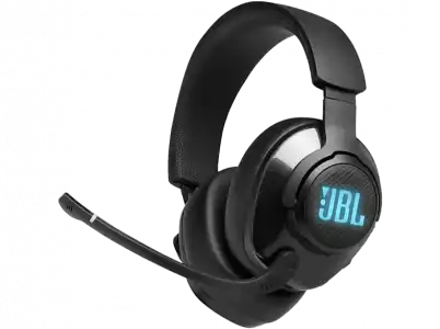 Auriculares gaming - JBL Quantum 400, De diadema, Con cable, Multiplataforma, RGB, Jack 3.5 mm, Negro