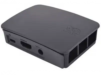 Chasis PC - Rapberry Oficial Pi 3, Montaje fácil a presión, Desmontable, Gris