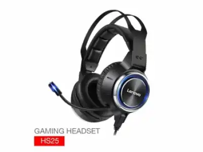 Cuffie Lenovo Gamer Hs25 Con Microfono Nero