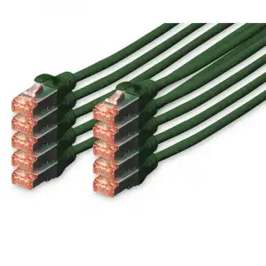 Digitus Cable de Red S-FTP Cat. 6 LSZH 2m Verde 10 Unidades