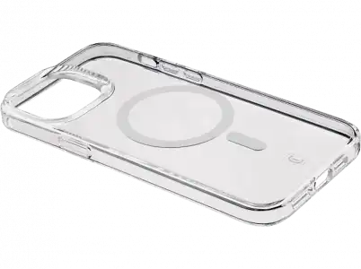 Funda - CellularLine GLOSSMAGIPH15PRMT, Para Apple iPhone 15 Pro Max, Trasera, TPU, MagSafe, Transparente